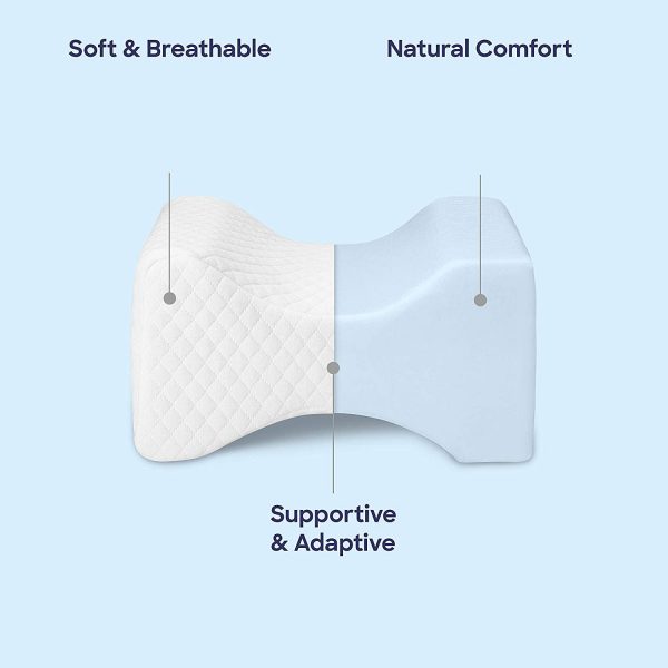 Royaleva Leg Pillow Made Of Memory Foam For Comfort