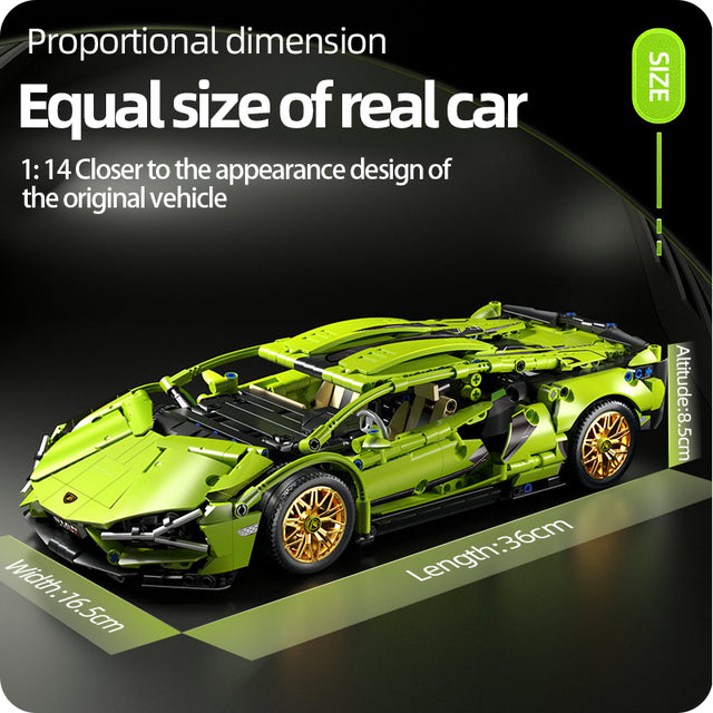 Royaleva Mechanical Speed Vehicle for Children & Adults – City Racing Car