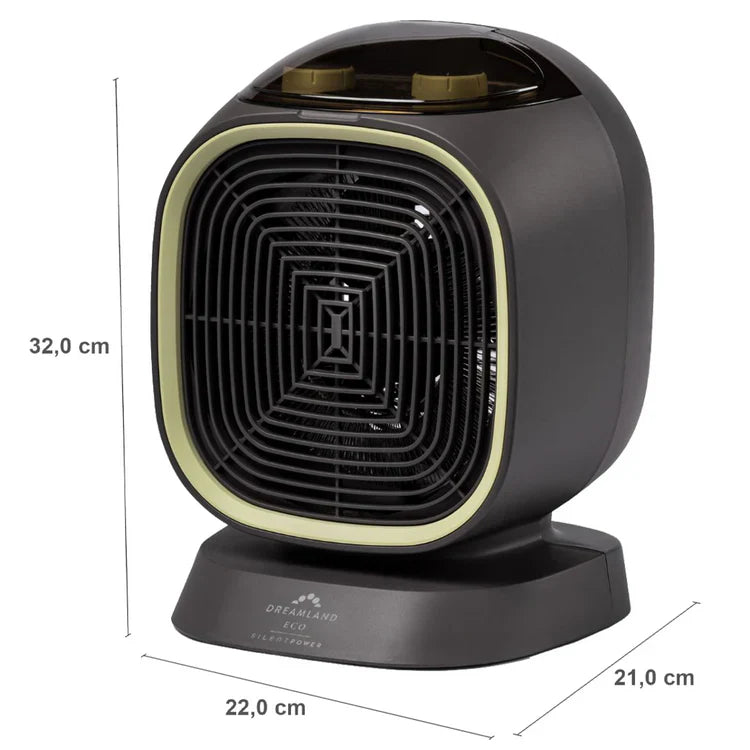 RoyaleGlow Silent Power Eco Fan Heater - Low-Energy Heater