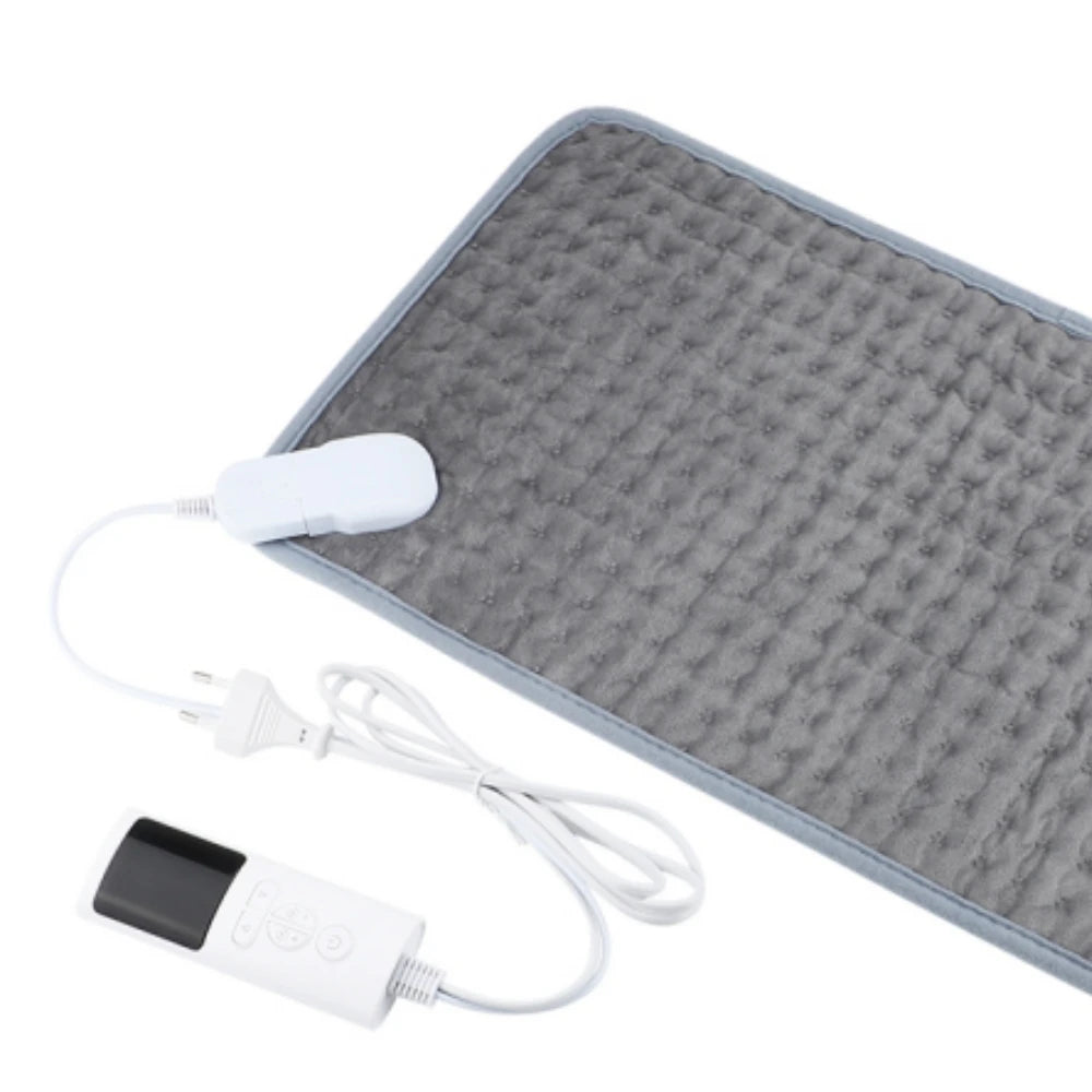 Electric Heating Pads for Back Neck Shoulder Pain Relief,Home Sofa Office Desktop Winter Warm Blanket,Auto-Off, Machine Washable 0