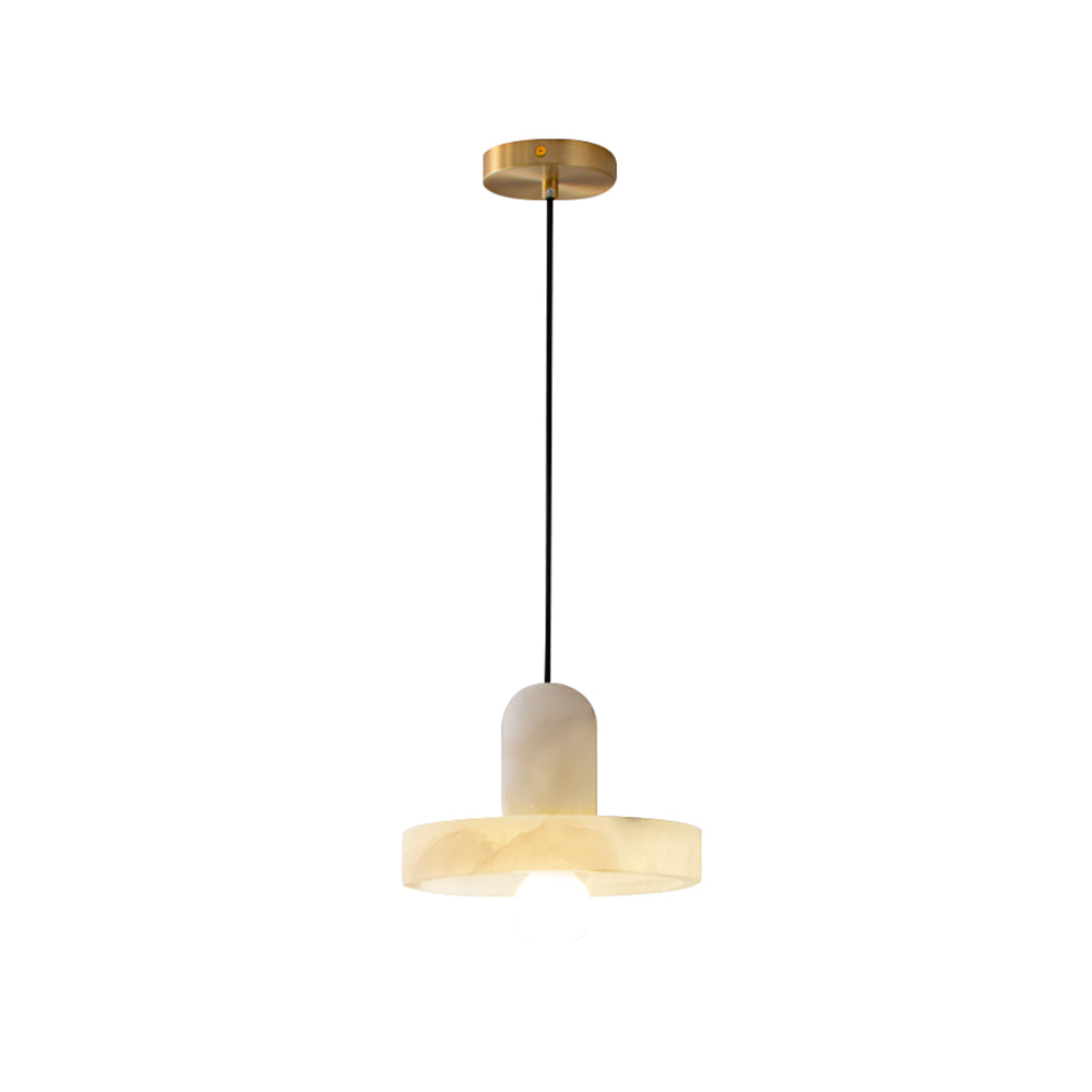Elegant Alabaster Marble Pendant Light 0