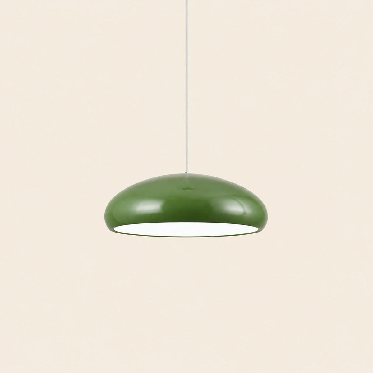 Royelux Nordic Bauhaus Black Metal Bowl Pendant Light Fixture - Royale Basic