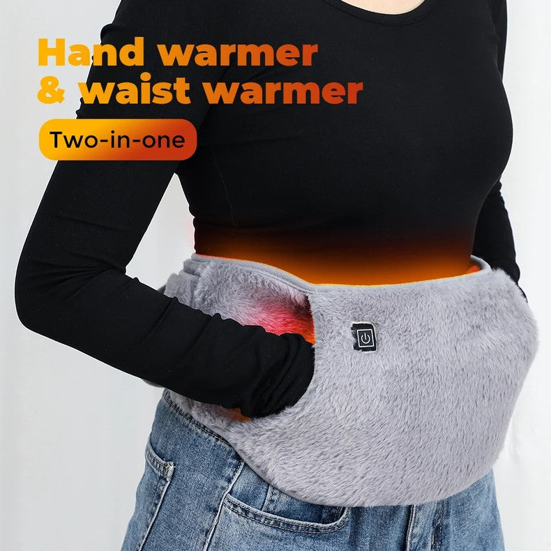 Luxora Electric Heating Belt 2-in-1 Hand and Waist Warmer