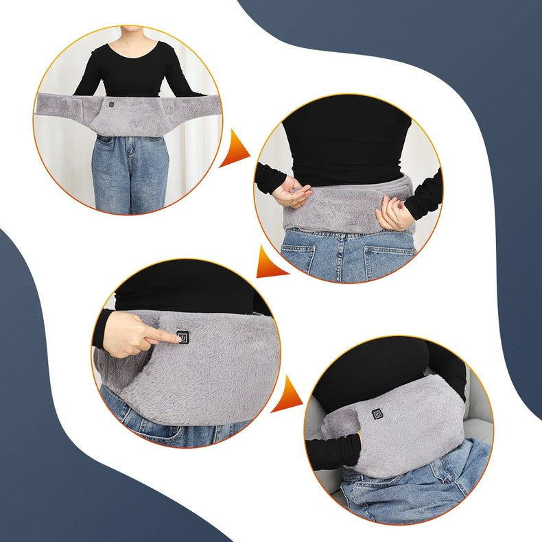 Luxora Electric Heating Belt 2-in-1 Hand and Waist Warmer