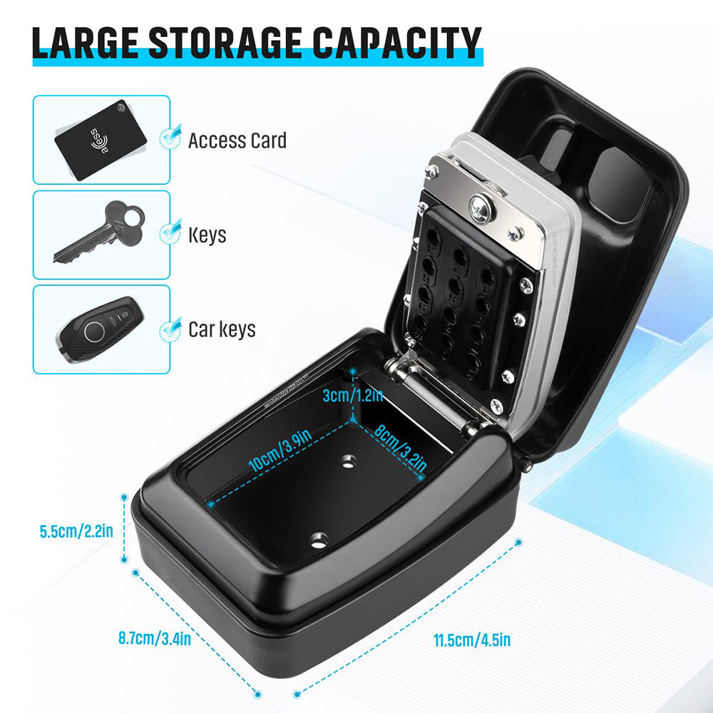 Royaleva Outdoor Key Cabinet Safe Key Box Waterproof Design