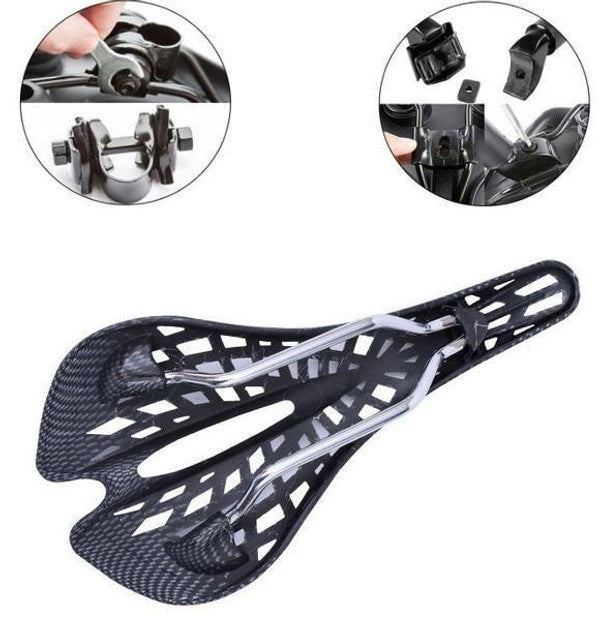 Luxora High-Quality Integrated Suspension Saddle Comfort
