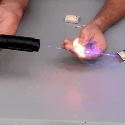 RoyaleGlow Burning Blue High-Power Tactical Laser Torch