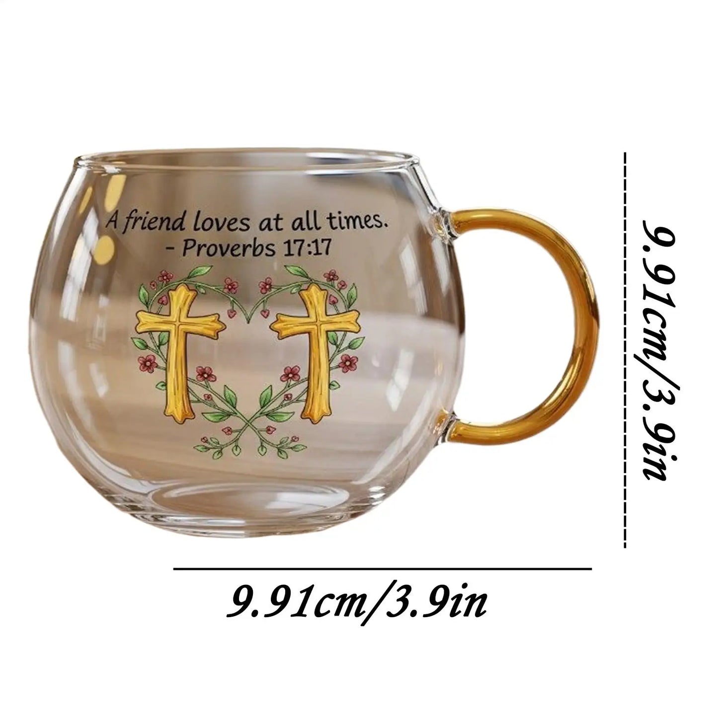 Glass Halloween Cup Glass Spooky Mug Painted Pattern Cute Coffee Mug For Hot Water Tea Cold Drinks Beverage Travel Home Kitchen 5
