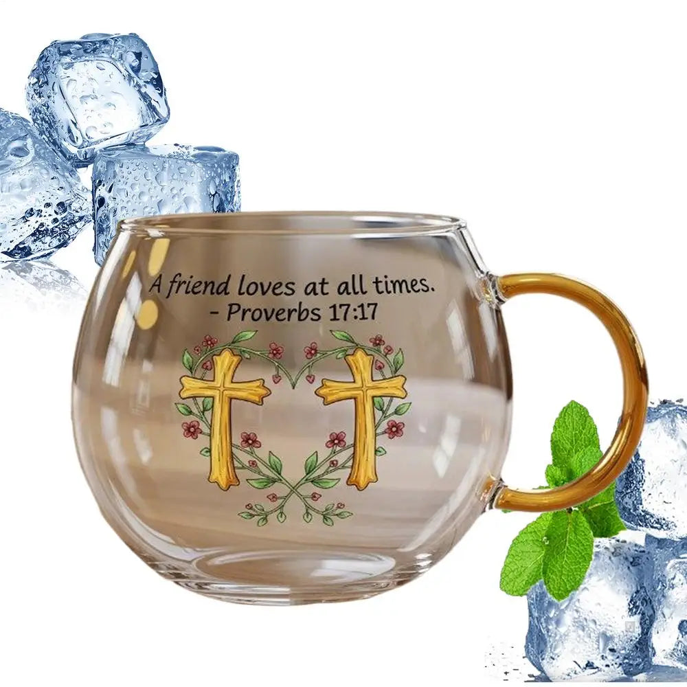 Glass Halloween Cup Glass Spooky Mug Painted Pattern Cute Coffee Mug For Hot Water Tea Cold Drinks Beverage Travel Home Kitchen 7