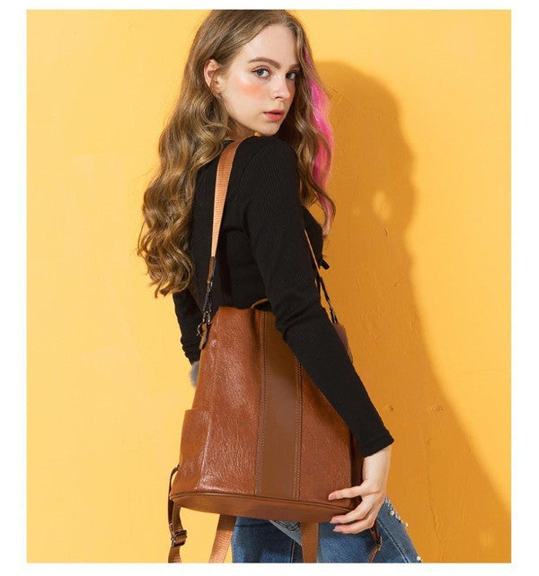 Royaleva Stylish Anti Theft Backpack for Travel and Work