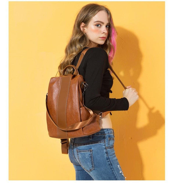 Royaleva Stylish Anti Theft Backpack for Travel and Work