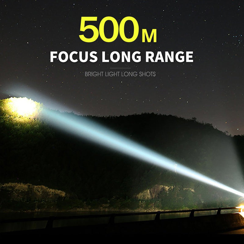 RoyaleGlow Waterproof Military Laser Pocket Lamp 12000 Lumen