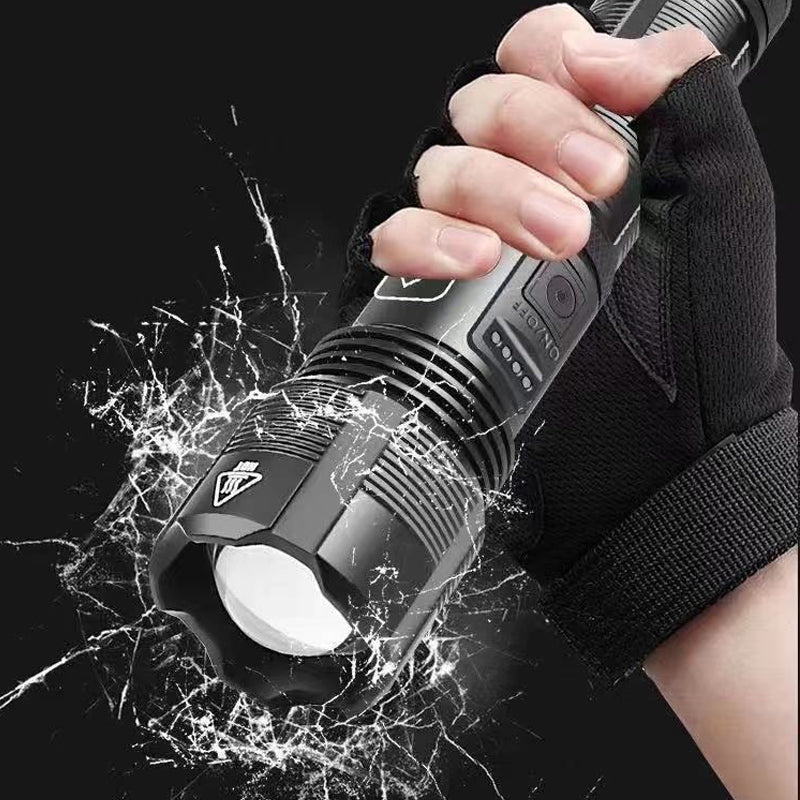 RoyaleGlow Waterproof Military Laser Pocket Lamp 12000 Lumen