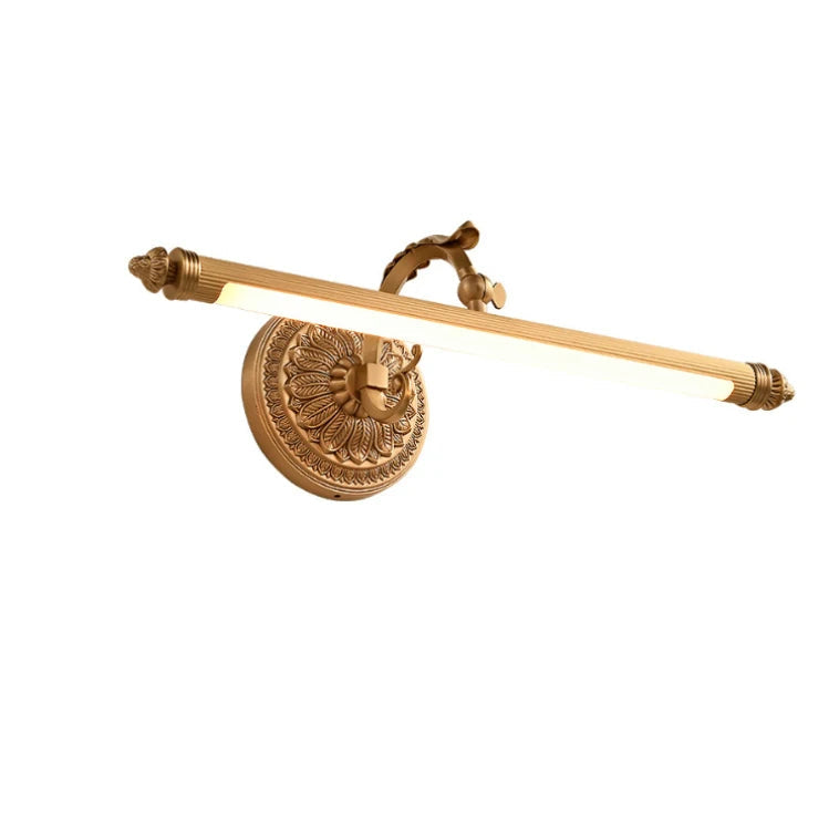 RoyaleGlow Modern Copper LED Vanity Light for Bathroom Mirror, Artwork & Picture Lighting