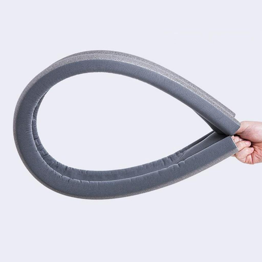 RoyaleGlow Home Garage Weather Stripping Bottom Under Door Insulation Seal Strip