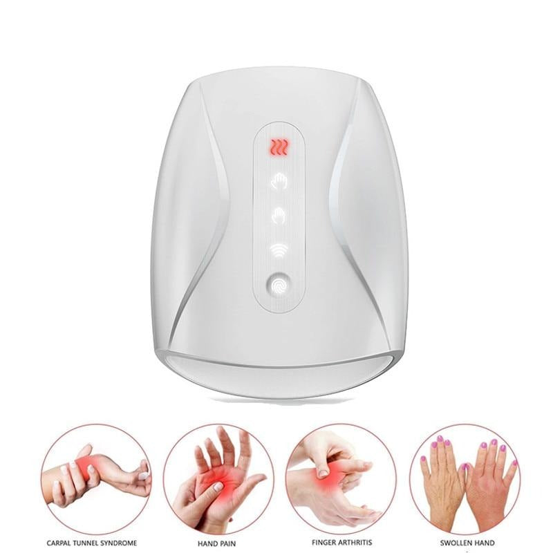 Luxora Electric Hand Massager With Heat Rechargeable Relief