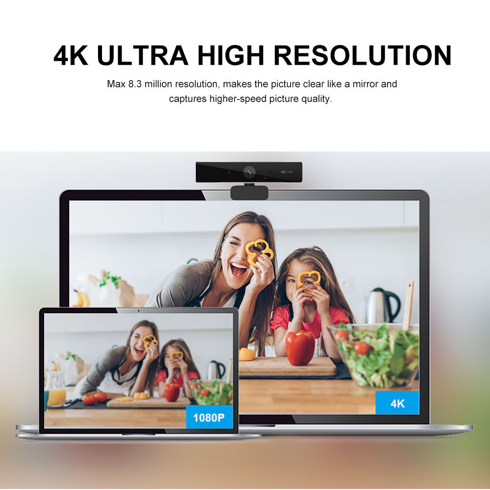 Royaleva 4k Ultra High Resolution Webcam for Streaming