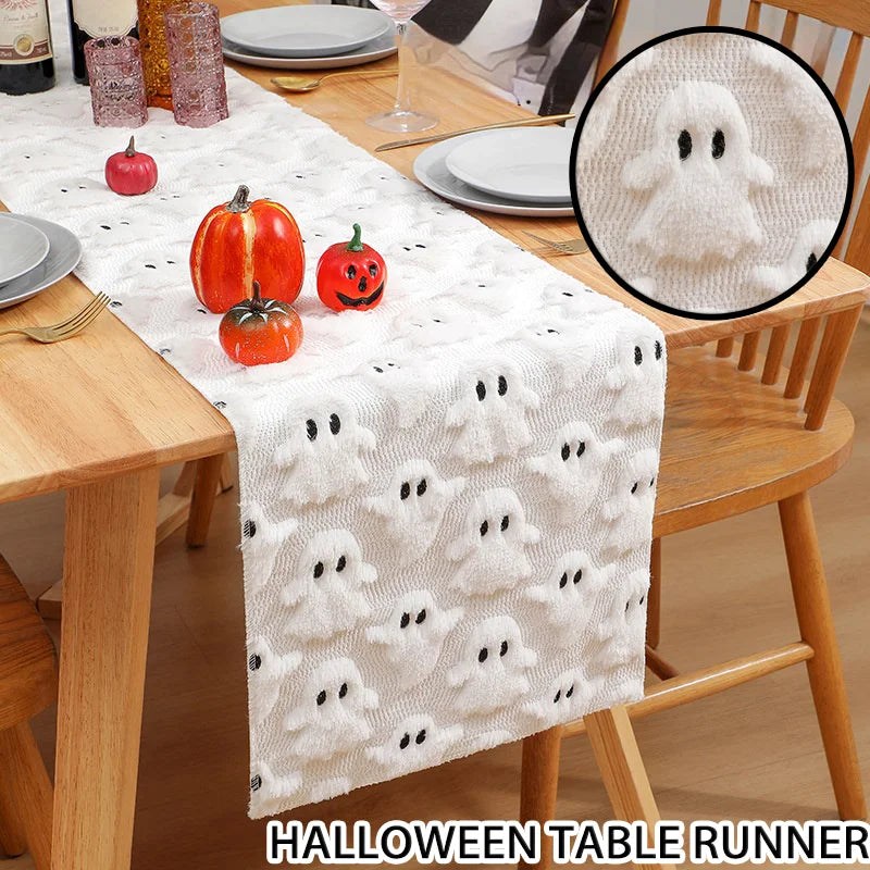 Halloween Decoration Table Runner Spooky Strip Table Runners Home Restaurant Dining Table Decorations Halloween Party Decor Prop 0