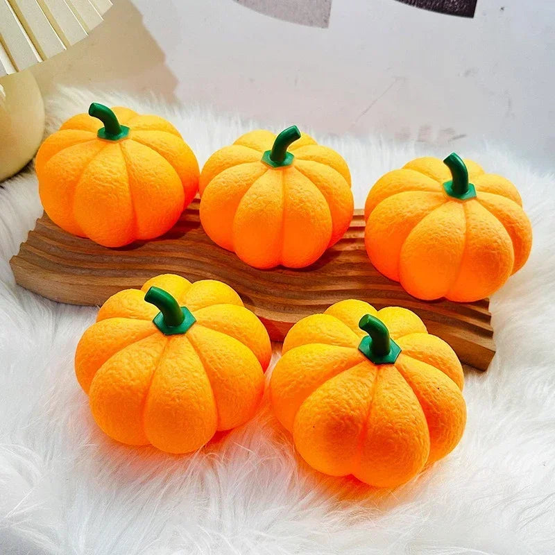 Halloween Pumpkin LED Night Light Battery Powered Warm Lantern For Kids Bedroom Decor Trick or Treat Party Home Holiday Decor 5