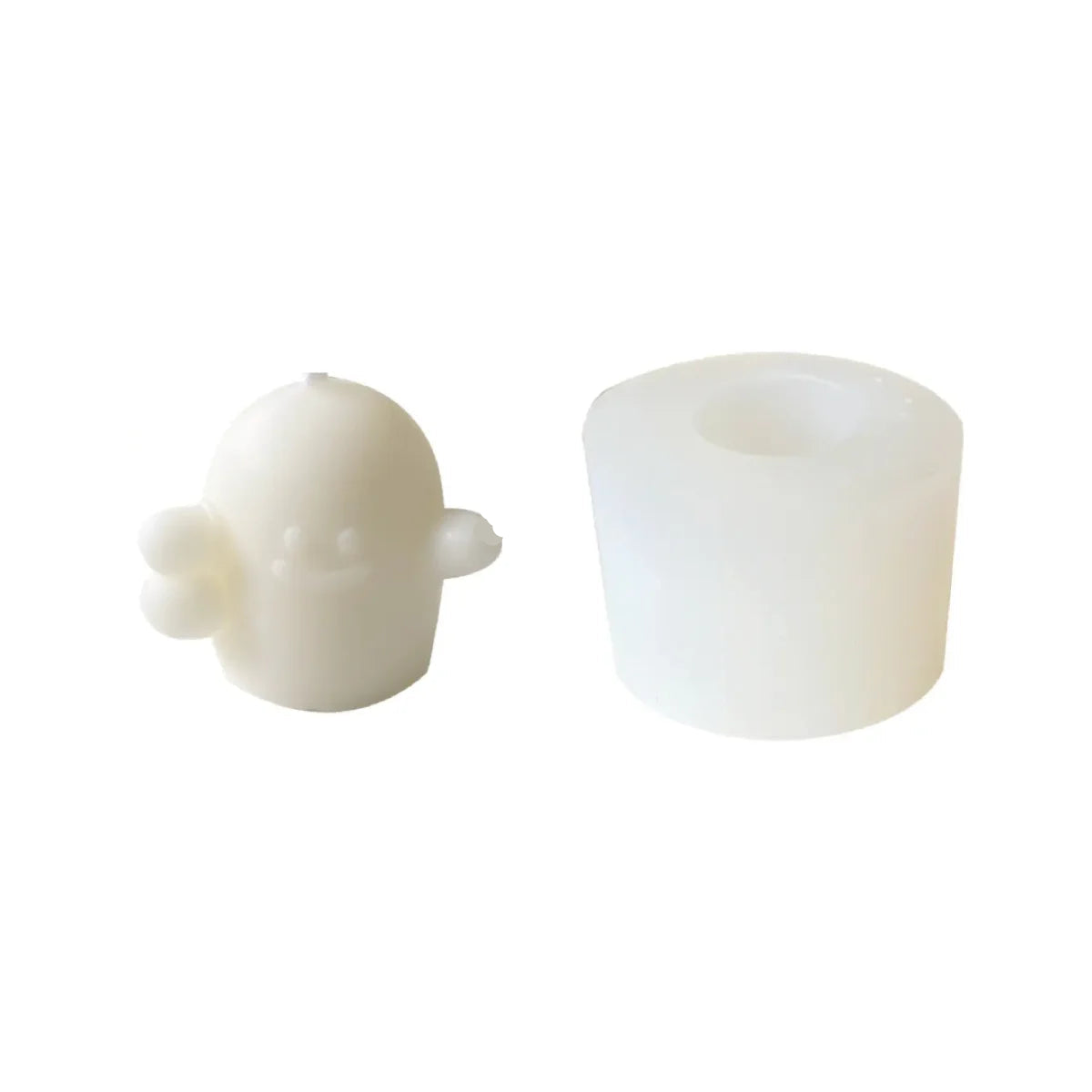 Halloween Silicone Soap Mold Diy Scented Candle Making Halloween Ghost Pumpkin Aromatherapy Plaster Decoration Candle Mold 10