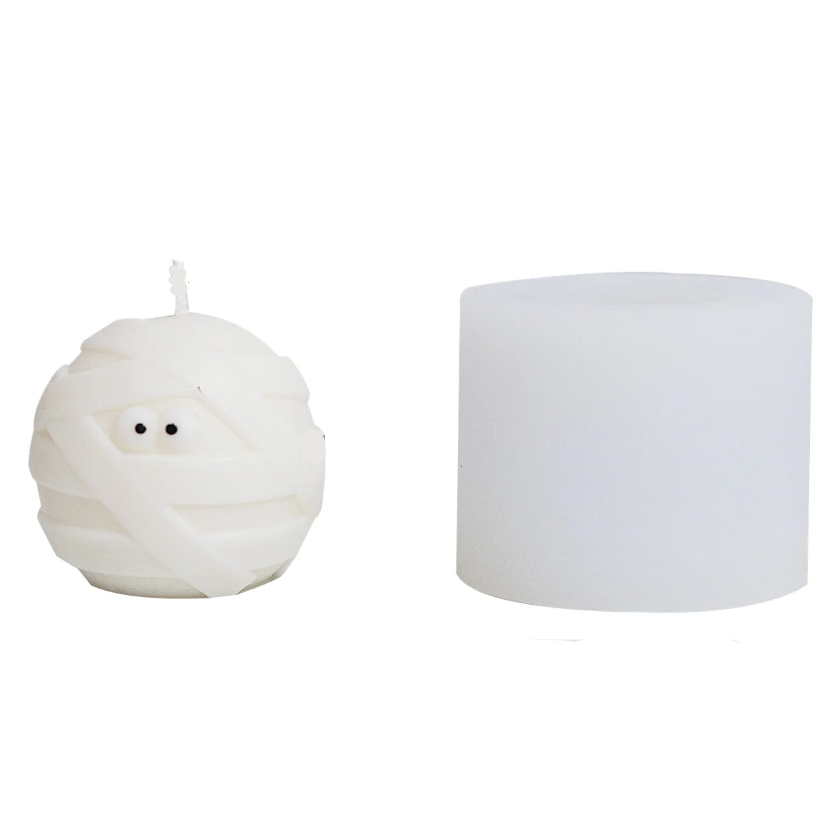 LuxRoyale Halloween Silicone Soap Candle Mold Ghost Pumpkin DIY Aromatherapy Decor