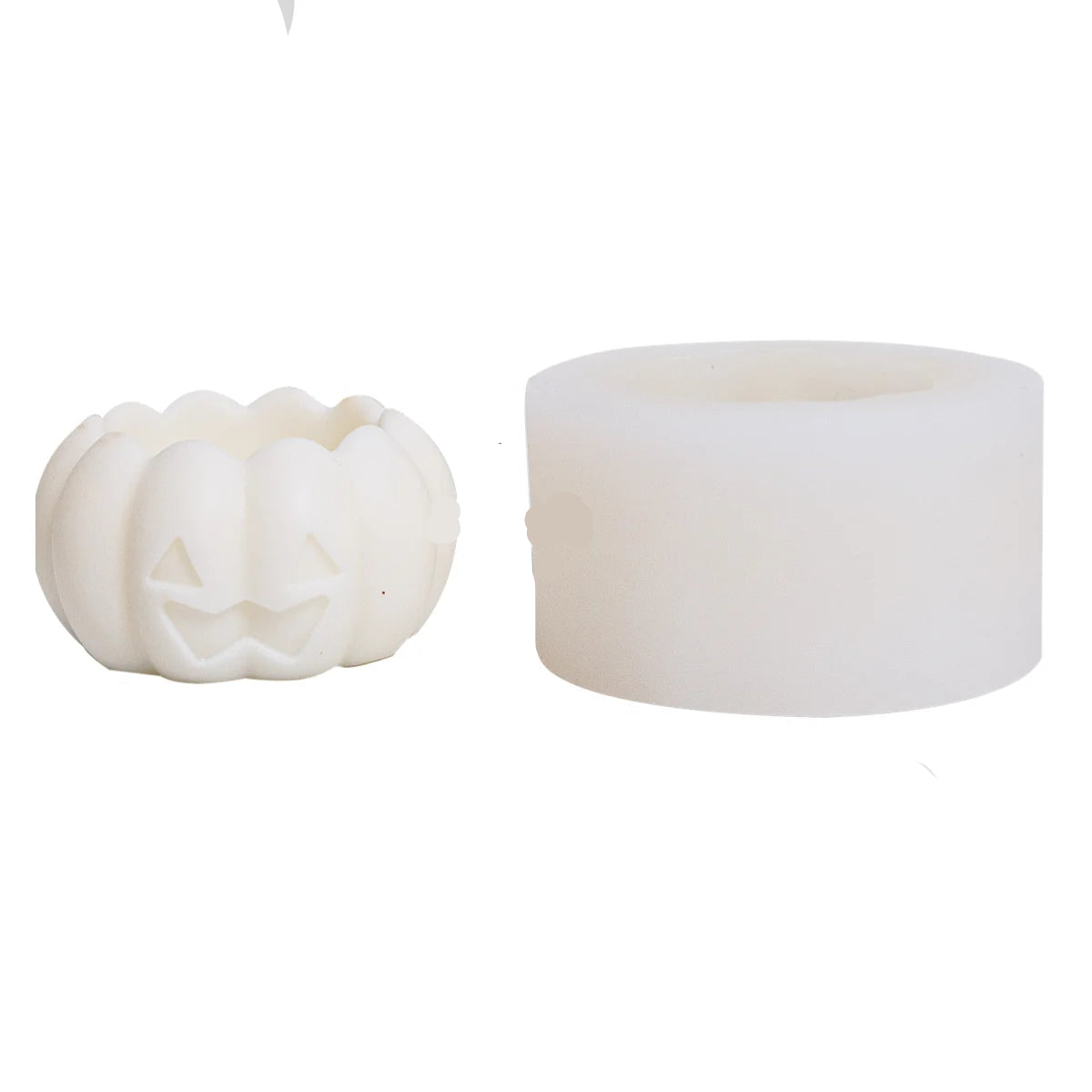 Halloween Silicone Soap Mold Diy Scented Candle Making Halloween Ghost Pumpkin Aromatherapy Plaster Decoration Candle Mold 9