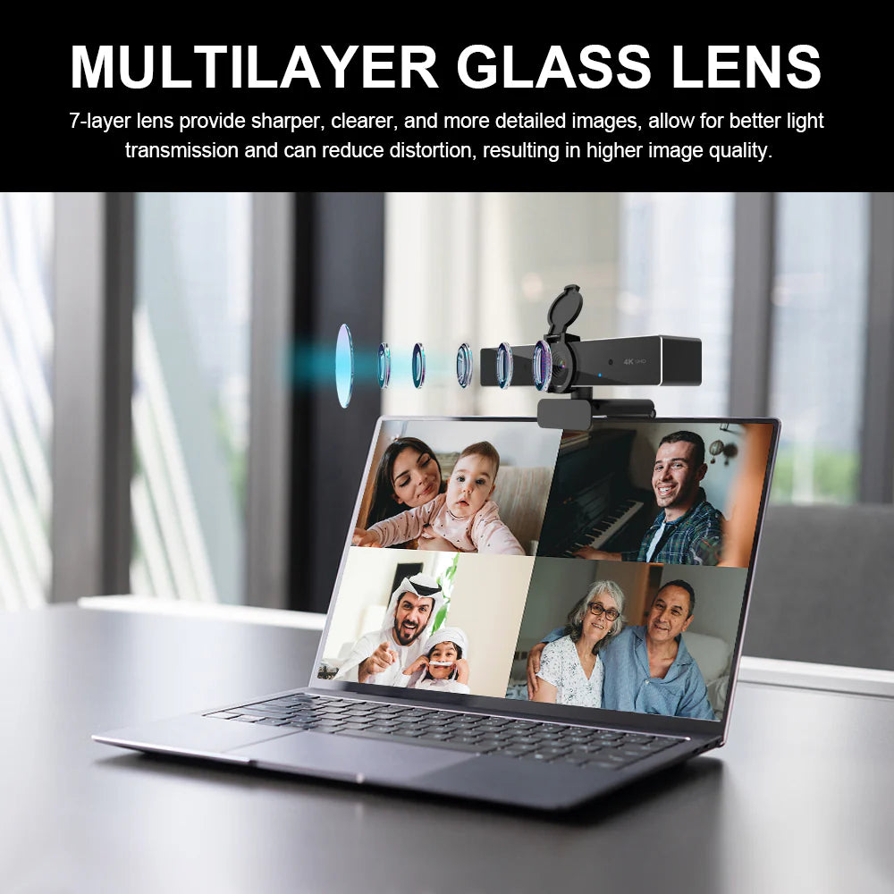 Royaleva 4k Ultra High Resolution Webcam for Streaming