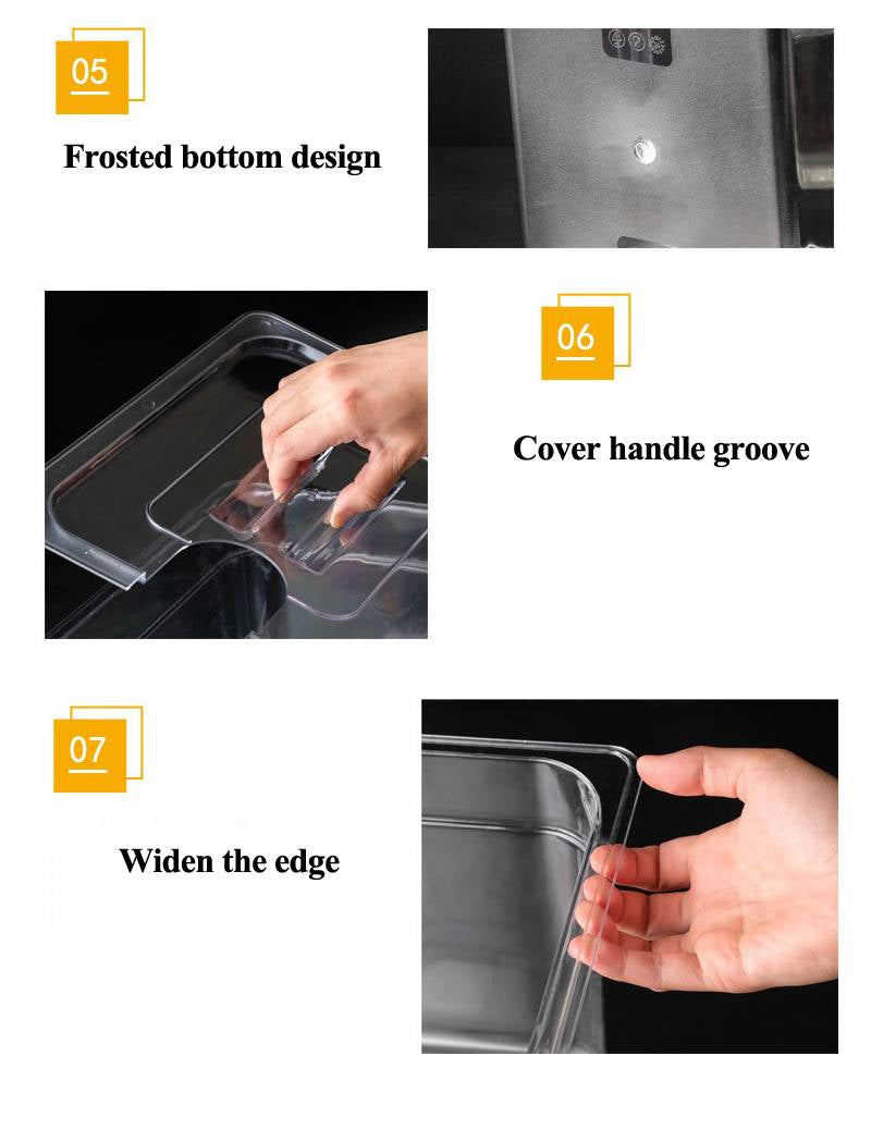RoyaleGlow Sous Vide Container with Fitted Lid and Scale