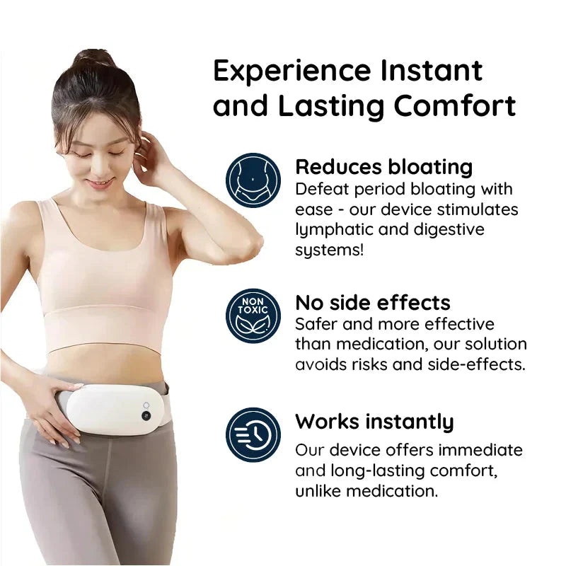 Luxora Heating Pad for Menstrual Discomfort Cordless Relief
