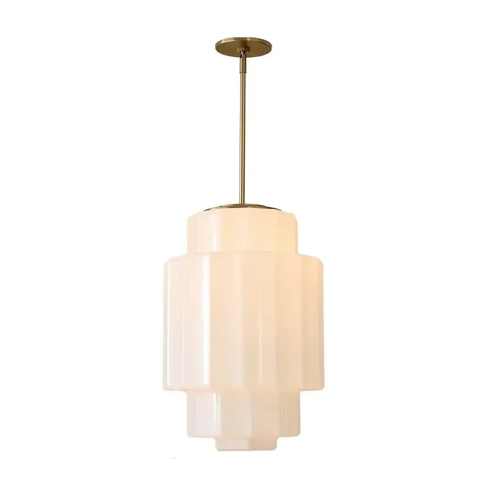 Heatra Tiered Opal Glass Pendant Light 8