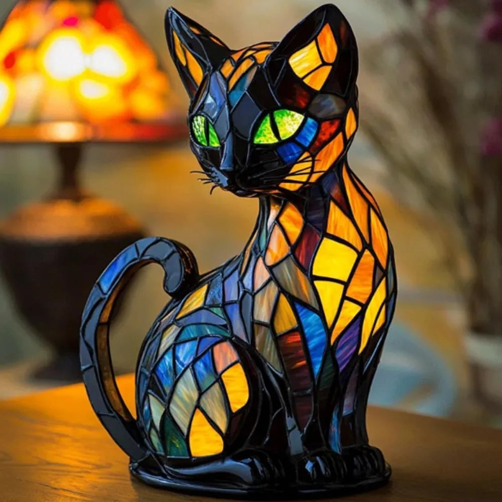 High Quality French Corgi Dog Series Art Night Light LED Resin Animal Night Light Handmade Desk Lamp for Desktop Decorations 12