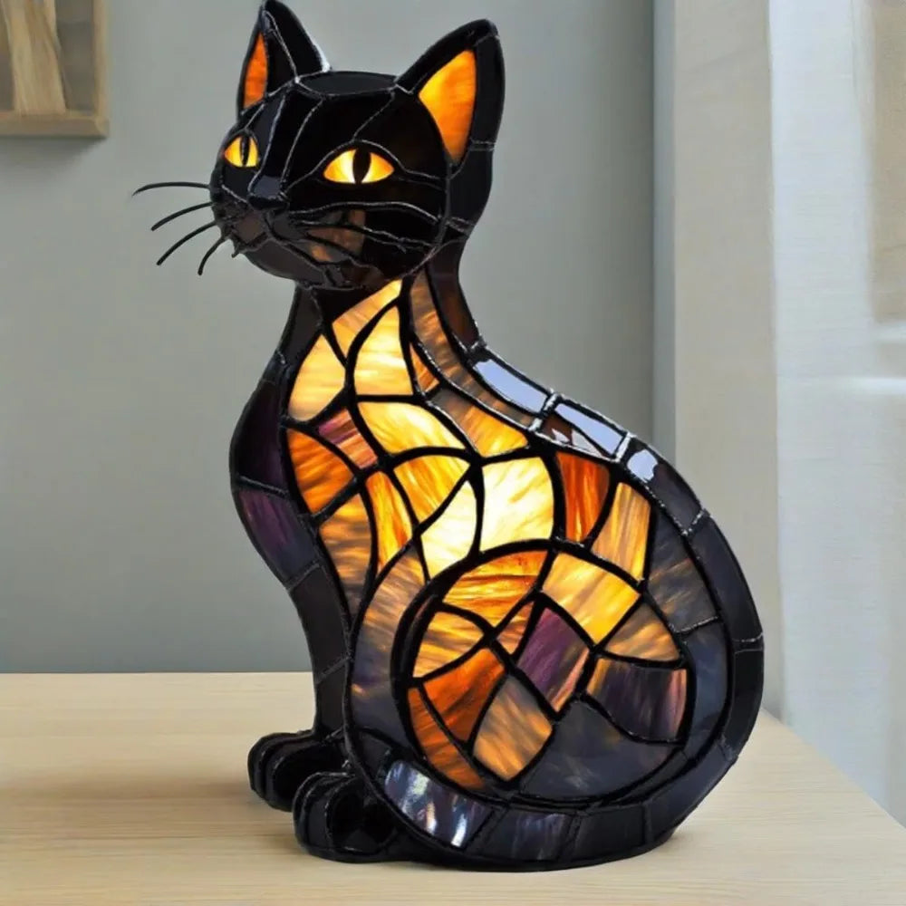 High Quality French Corgi Dog Series Art Night Light LED Resin Animal Night Light Handmade Desk Lamp for Desktop Decorations 9