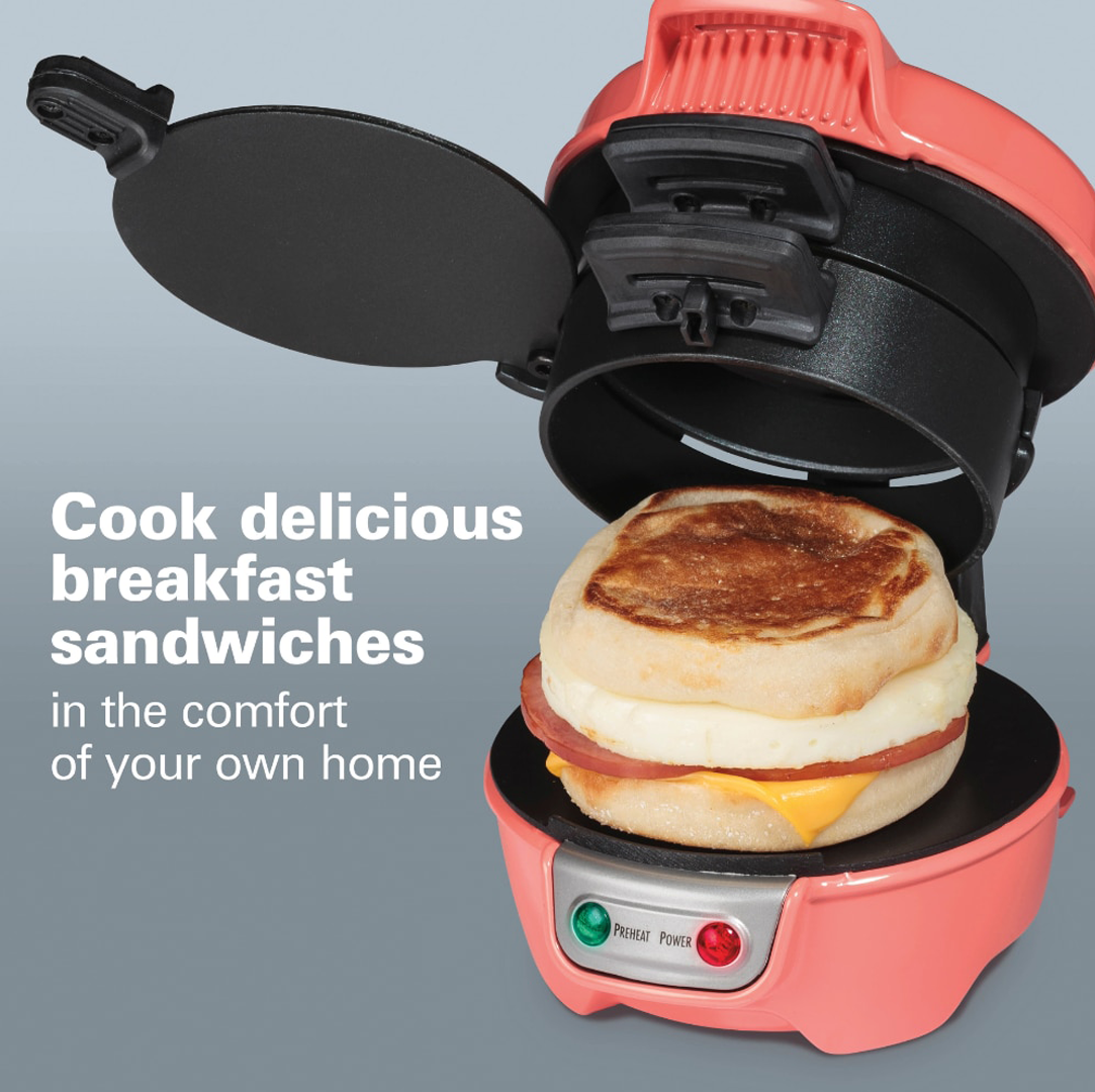 RoyaleGlow Breakfast Sandwich Maker for Easy Meals