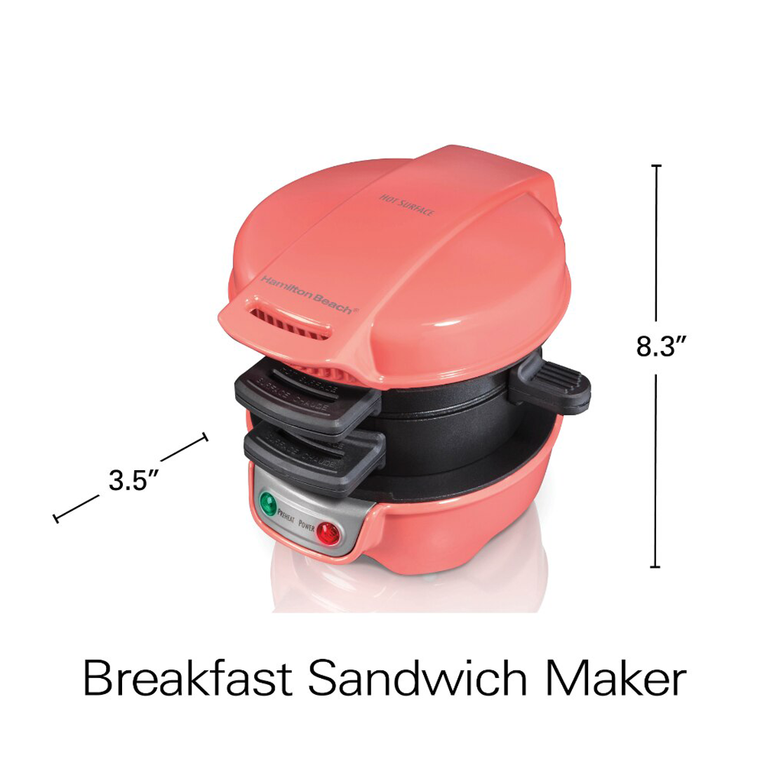 RoyaleGlow Breakfast Sandwich Maker for Easy Meals