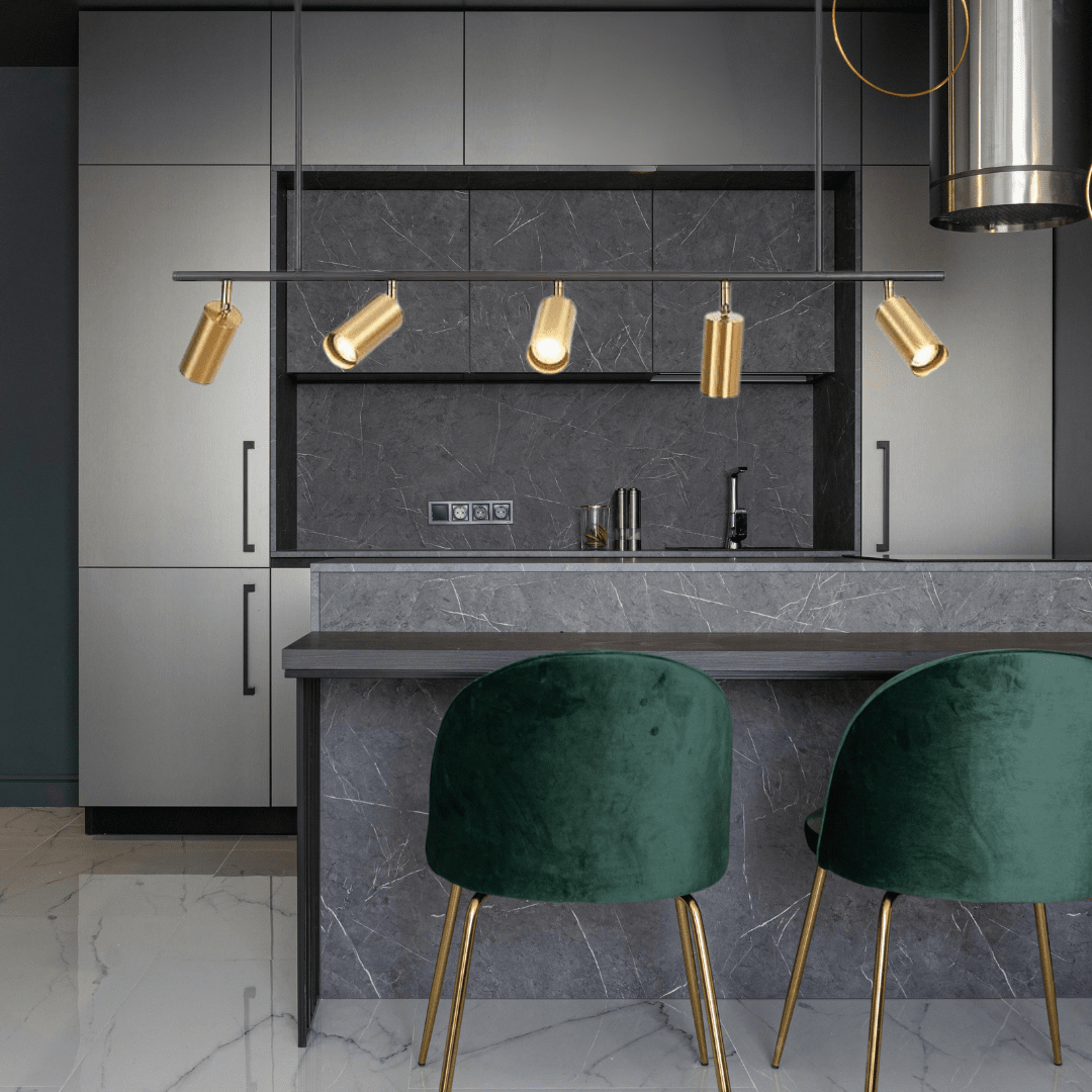 RoyaleGlow Modern Asad Chandelier for Elegant Lighting
