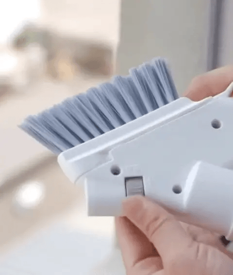 RoyaleGlow 4-In-1 Bathroom Floor and Wall Cleaner Tool
