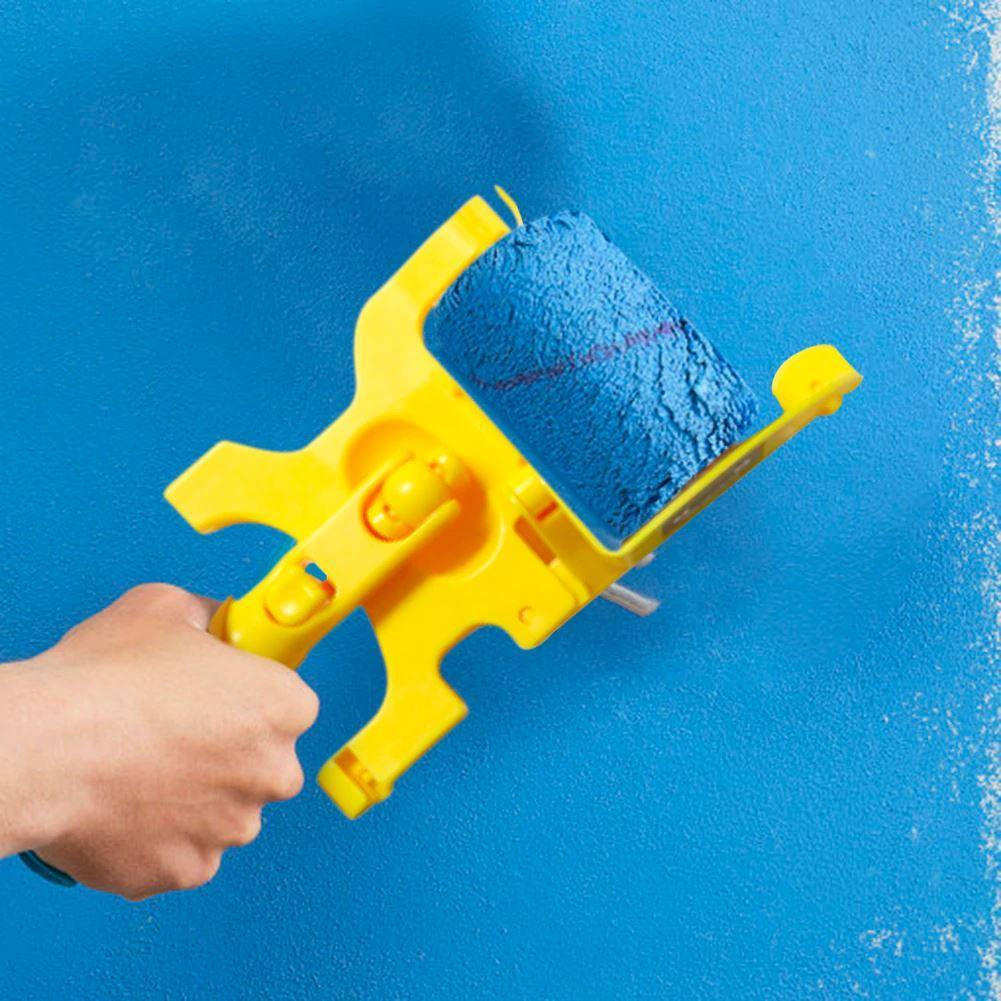 RoyaleGlow Paint Roller with Trimmer for Perfect Edges