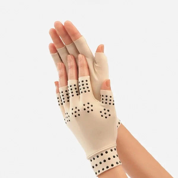 Luxora Fingerless Magnetic Compression Gloves for Arthritis