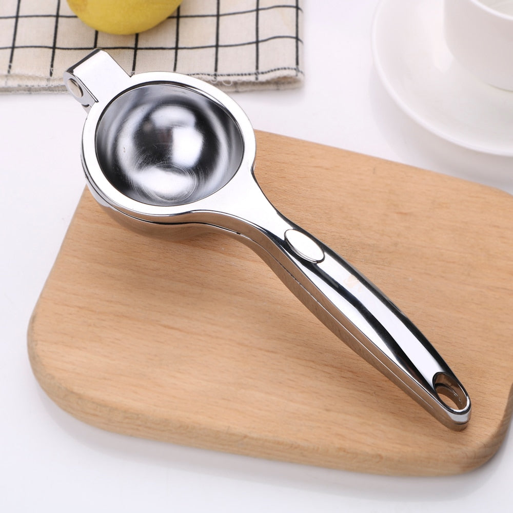 Luxora Manual Citrus Press Juicer For Oranges And Lemons, Stainless Steel