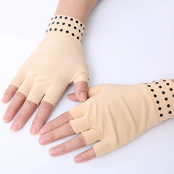 Luxora Fingerless Magnetic Compression Gloves for Arthritis