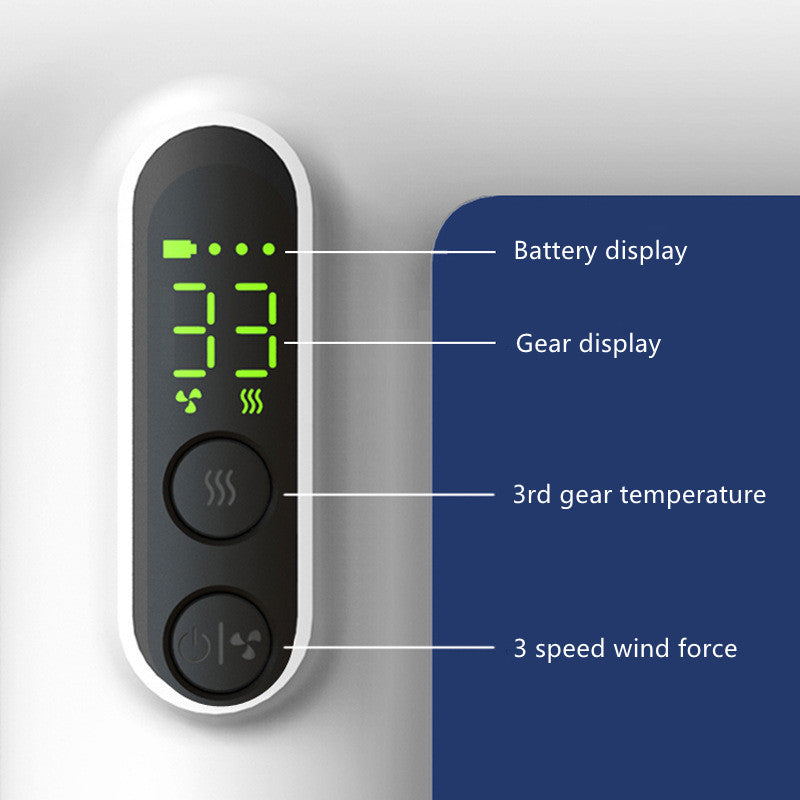 Royaleva Cordless Hair Dryer: 30,000 Rpm For Fast Drying