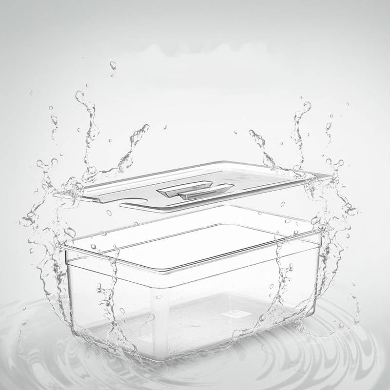 RoyaleGlow Sous Vide Container with Fitted Lid and Scale
