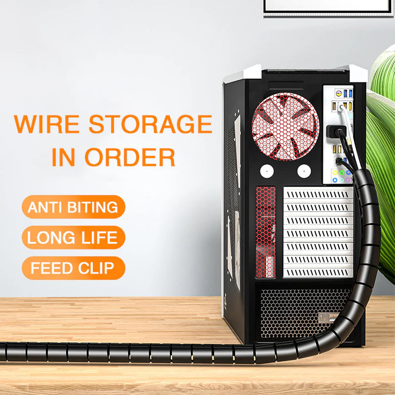 Royaleva Cable Organizer For Desk Efficient Wire Management