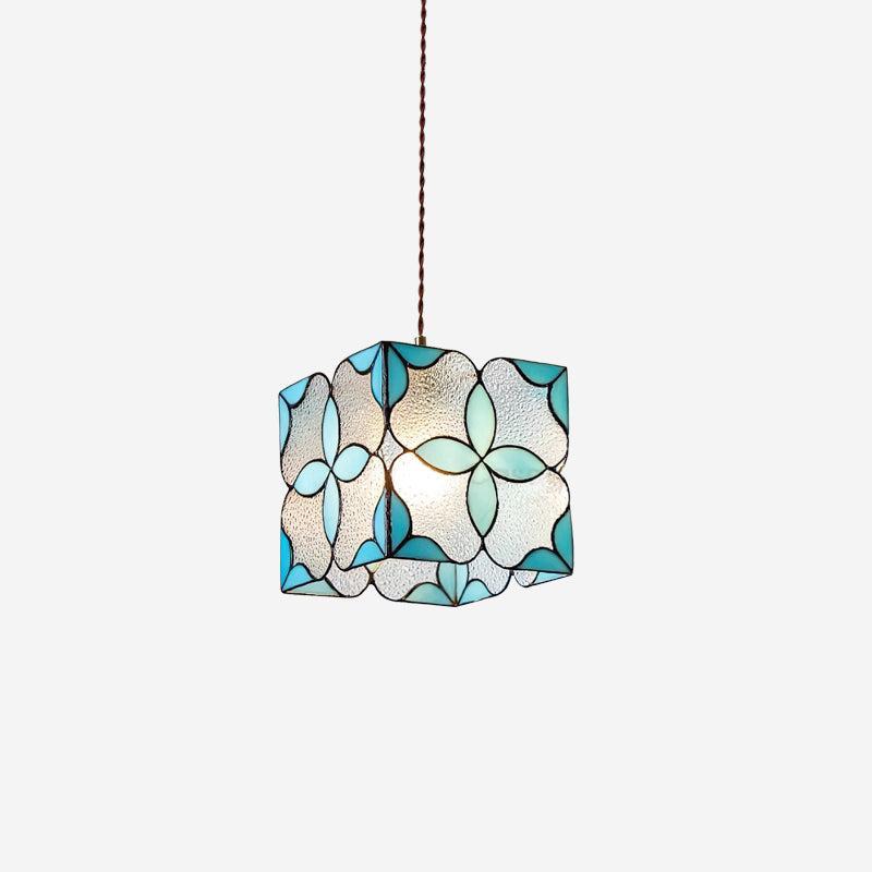Royaleva Jewel Pendant Lamp – Stained Glass Elegance