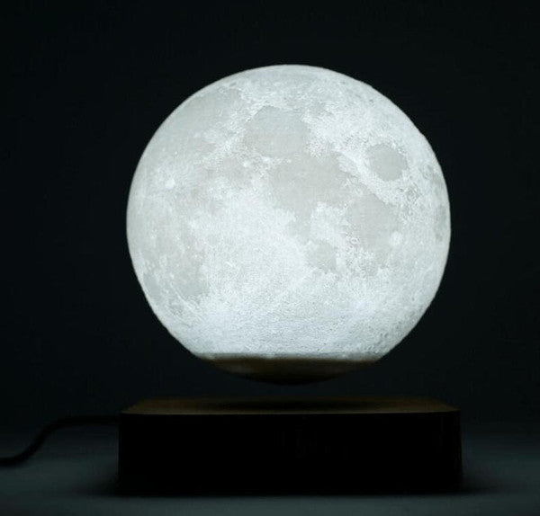 RoyaleGlow Magnetically Levitated Lunar Lamp 3D Design