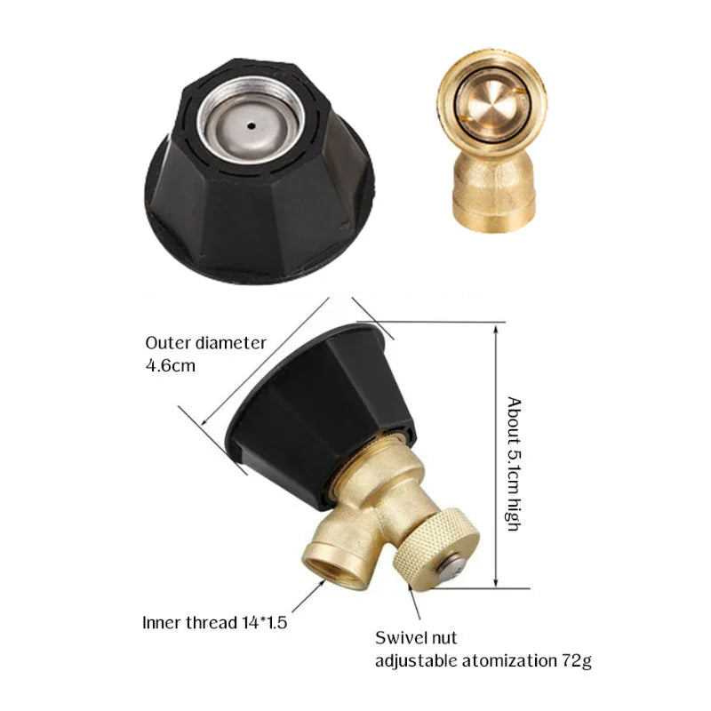 Royaleva High-Pressure Air Swirl Nozzle for Spraying