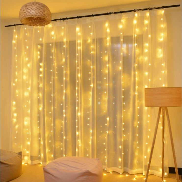 Royaleva Fairy Curtain Lights - Waterproof with 8 Lighting Modes - 3m x 1m