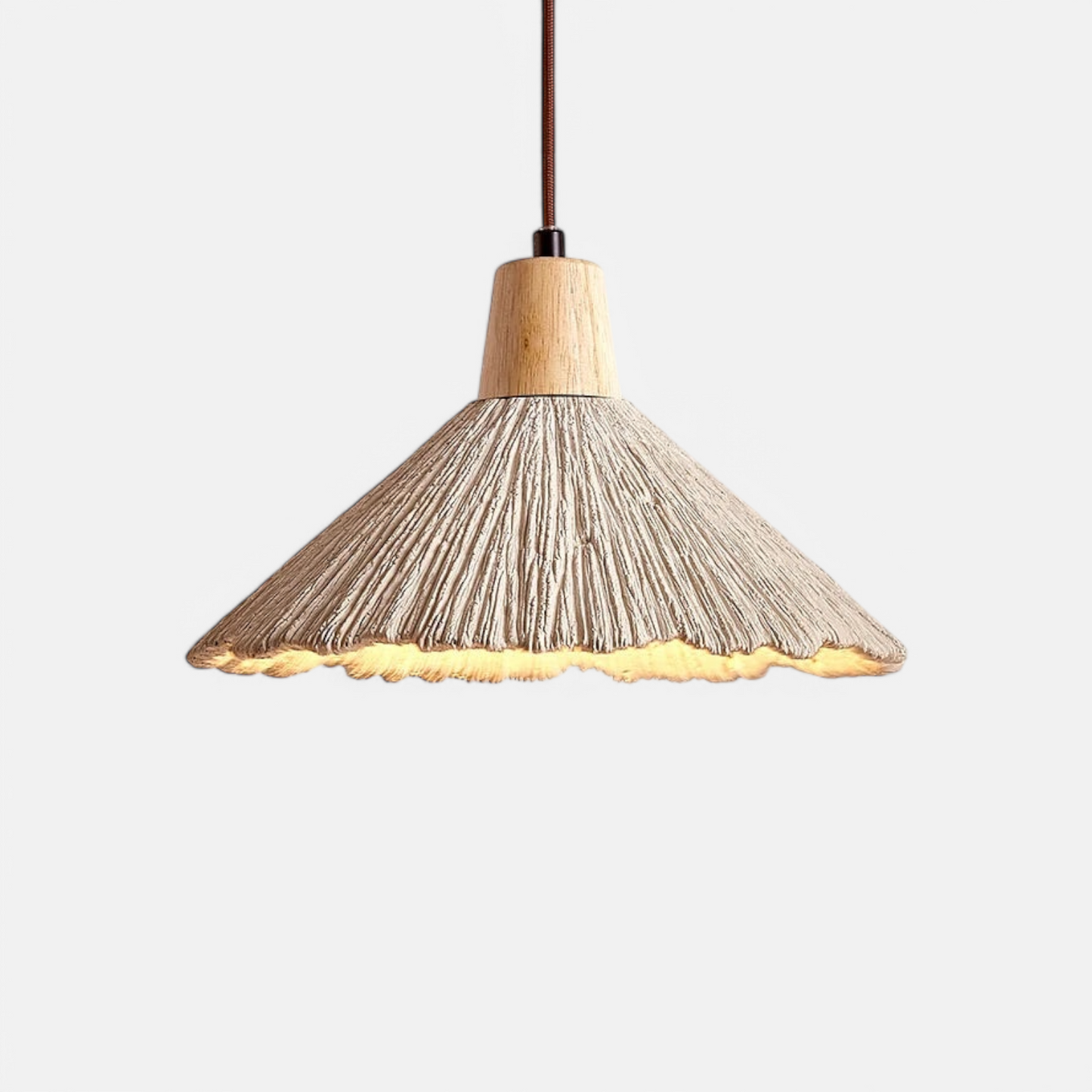 LUXELY designer bedroom travertine pendant light 1
