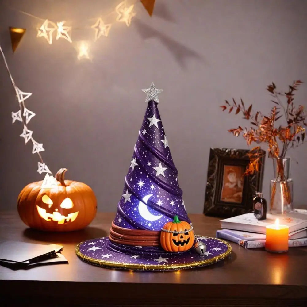 Led Night Lamp Spooky Witch Hat Night Light Set for Halloween Party Decor Led Ornament Trio for Fun Festive Atmosphere Spooky 1