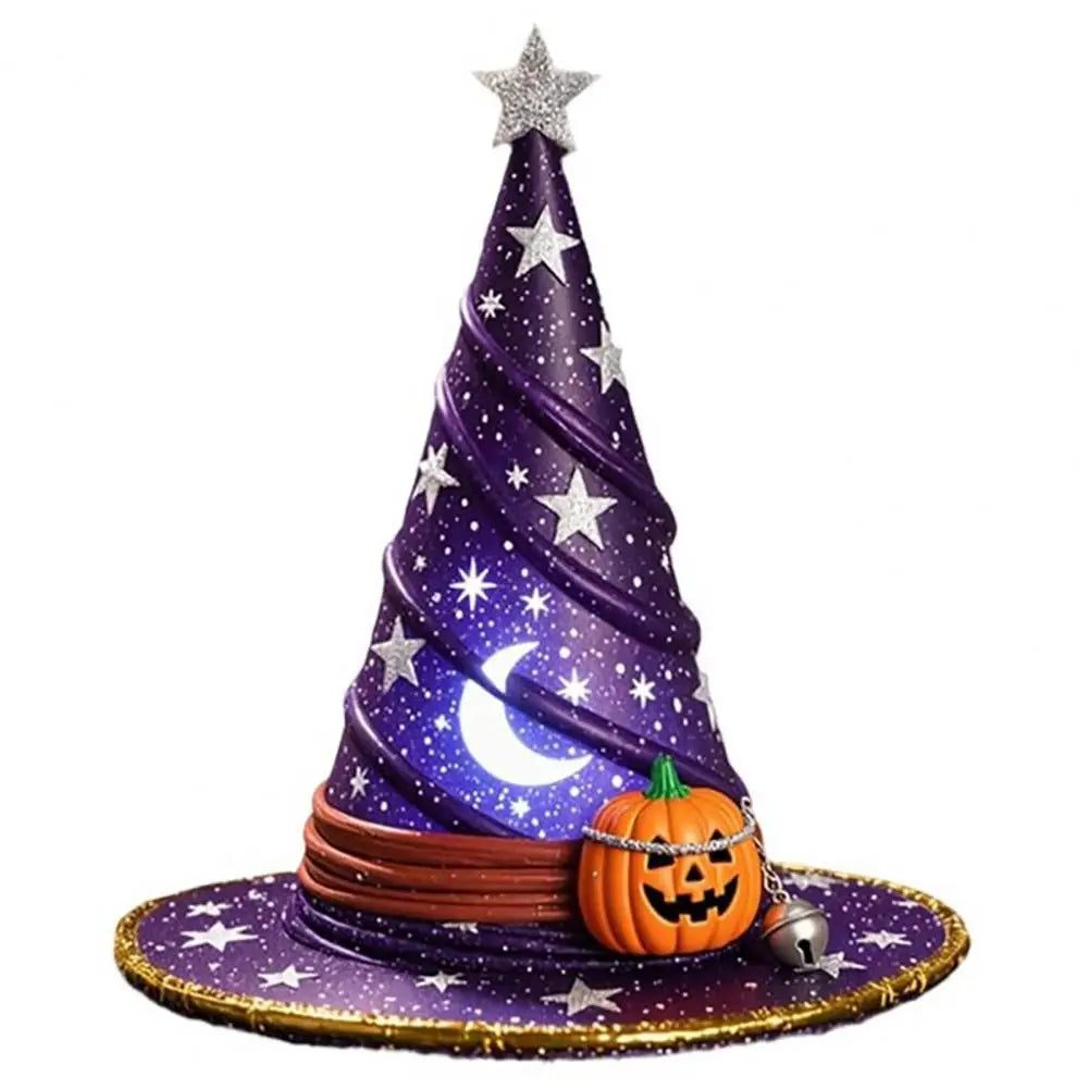 Led Night Lamp Spooky Witch Hat Night Light Set for Halloween Party Decor Led Ornament Trio for Fun Festive Atmosphere Spooky 7